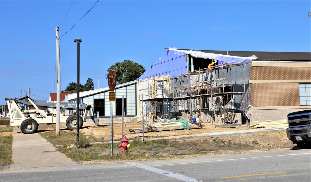 Renovation of Fort McCoy's Rumpel Fitness Center