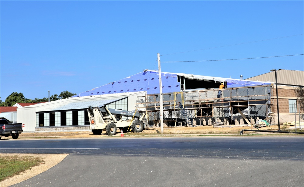 Renovation of Fort McCoy's Rumpel Fitness Center