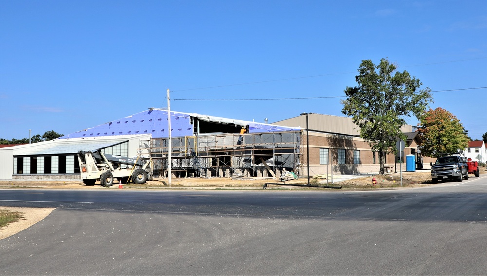 Renovation of Fort McCoy's Rumpel Fitness Center