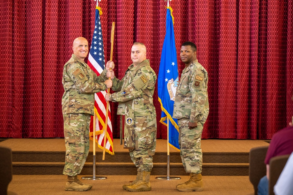 The 28th Bomb Wing Conducts Changing of the Stole