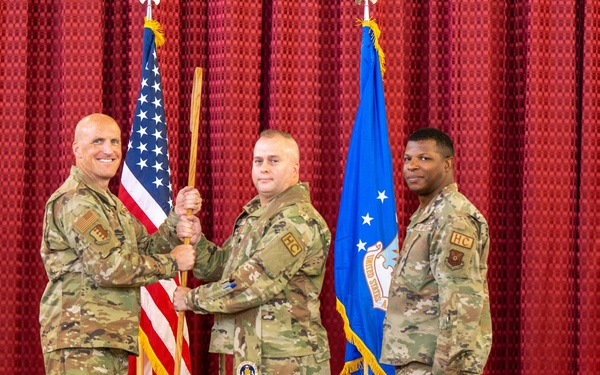 The 28th Bomb Wing Conducts Changing of the Stole