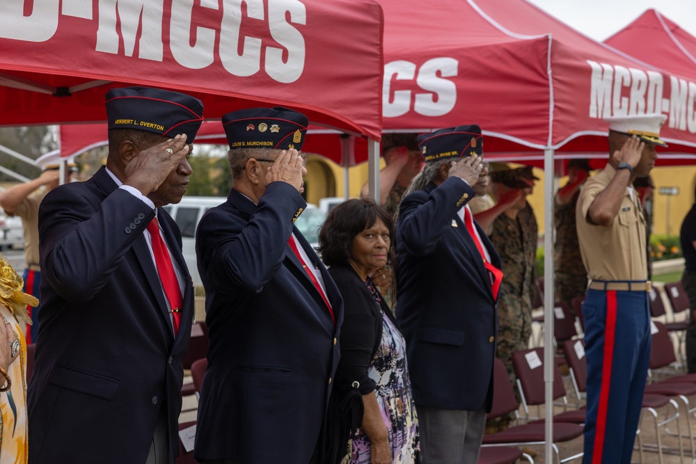 Montford Point Marines Award Ceremony