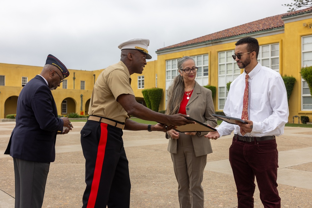 Montford Point Marines Award Ceremony