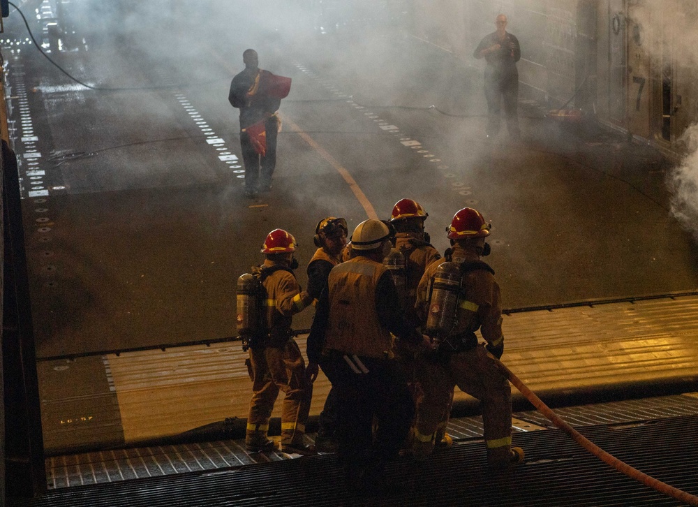 Integrated DC Training Aboard USS Boxer