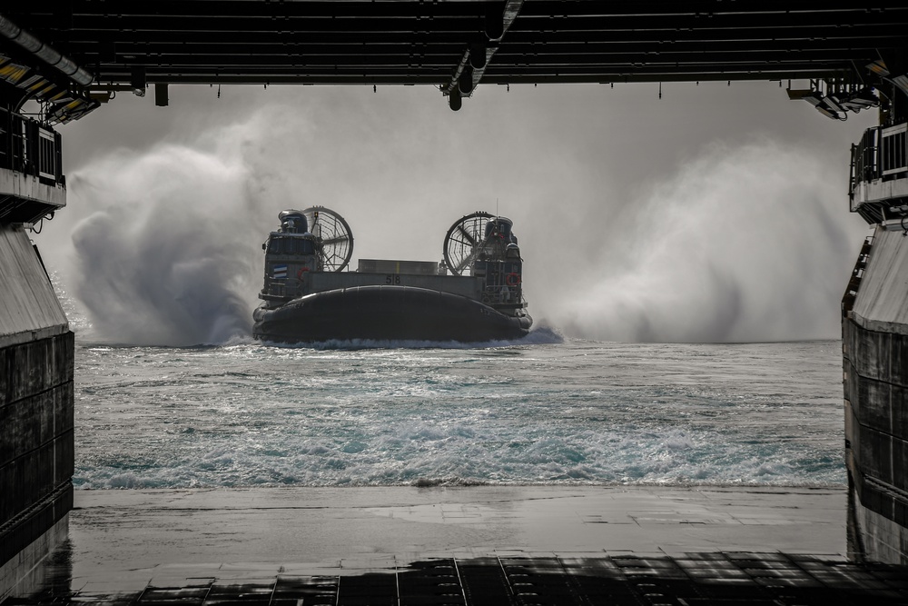 Green Deck: USS Boxer Well Deck Operations