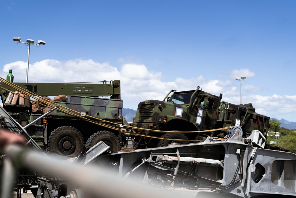 3d MLR disembarks equipment concluding FDIE