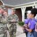 Fort Carson Leadership Conducts Blackfoot Hills Walking Town Hall