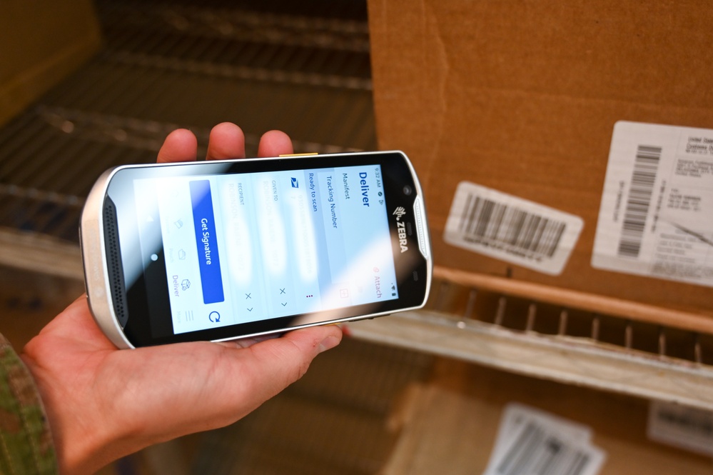 Receiving packages at Andersen AFB just got easier