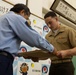 3d Marine Division Marines Awarded for Rendering First Aid to Okinawan Citizens