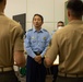 3d Marine Division Marines Awarded for Rendering First Aid to Okinawan Citizens