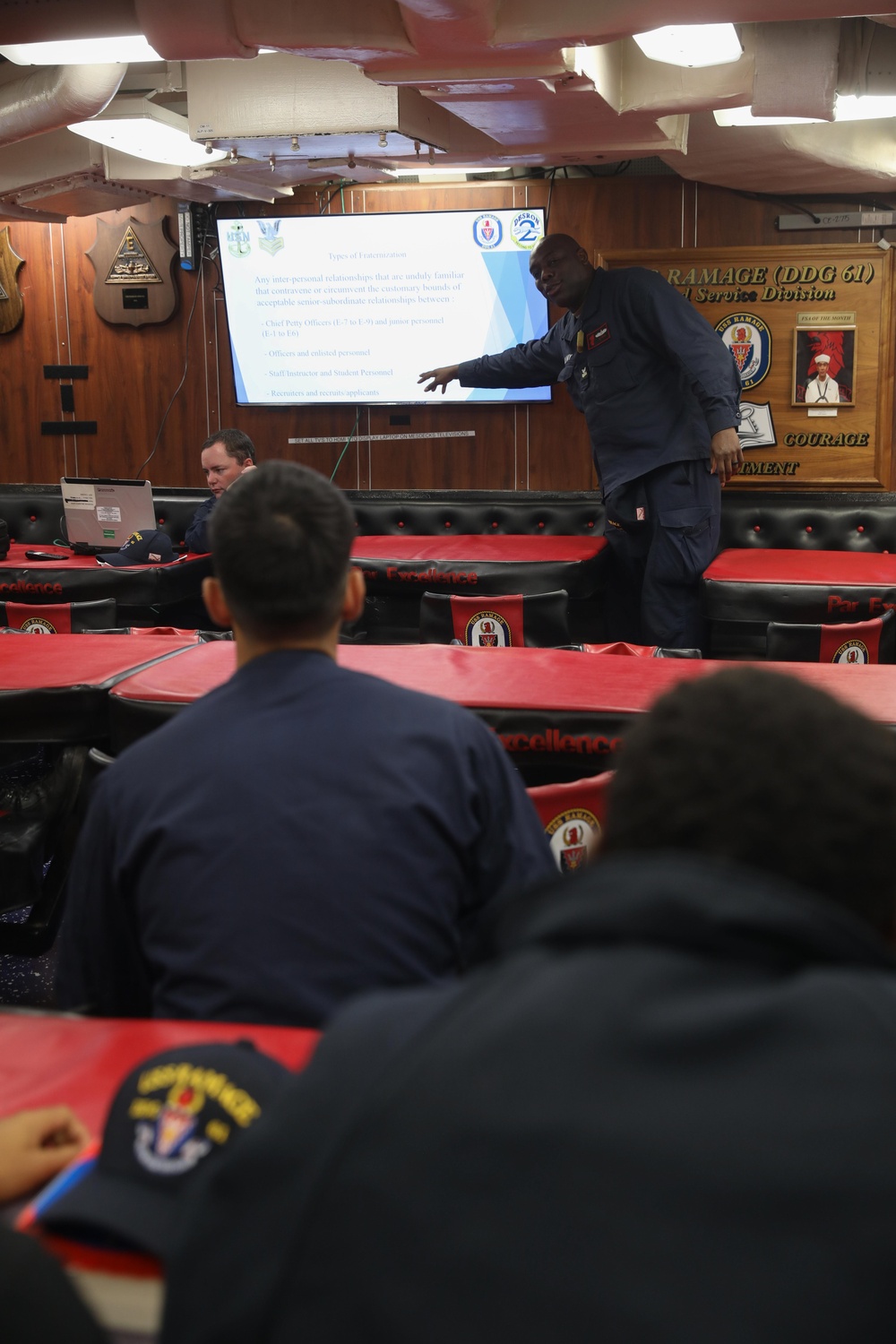 Ramage Sailor Conducts Training