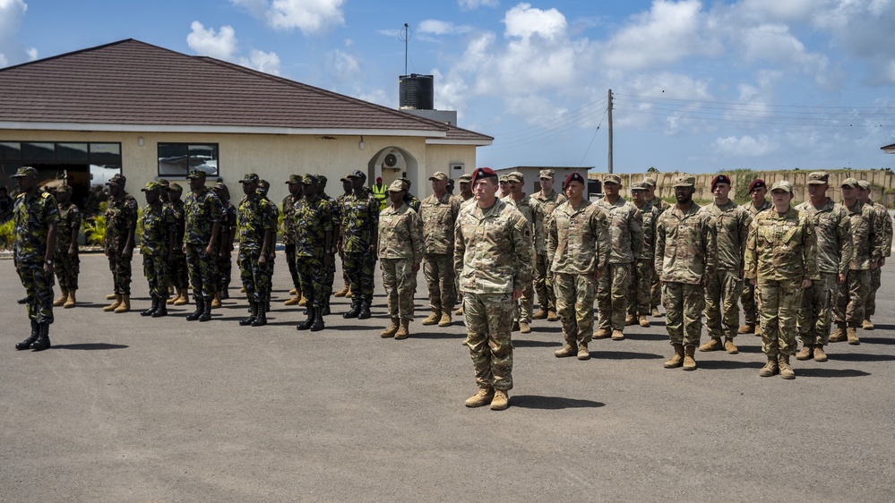 CSL Manda Bay welcomes SECDEF, Kenya Defence Force leaders