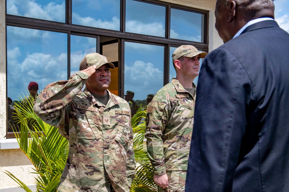 CSL Manda Bay welcomes SECDEF, Kenya Defence Force leaders