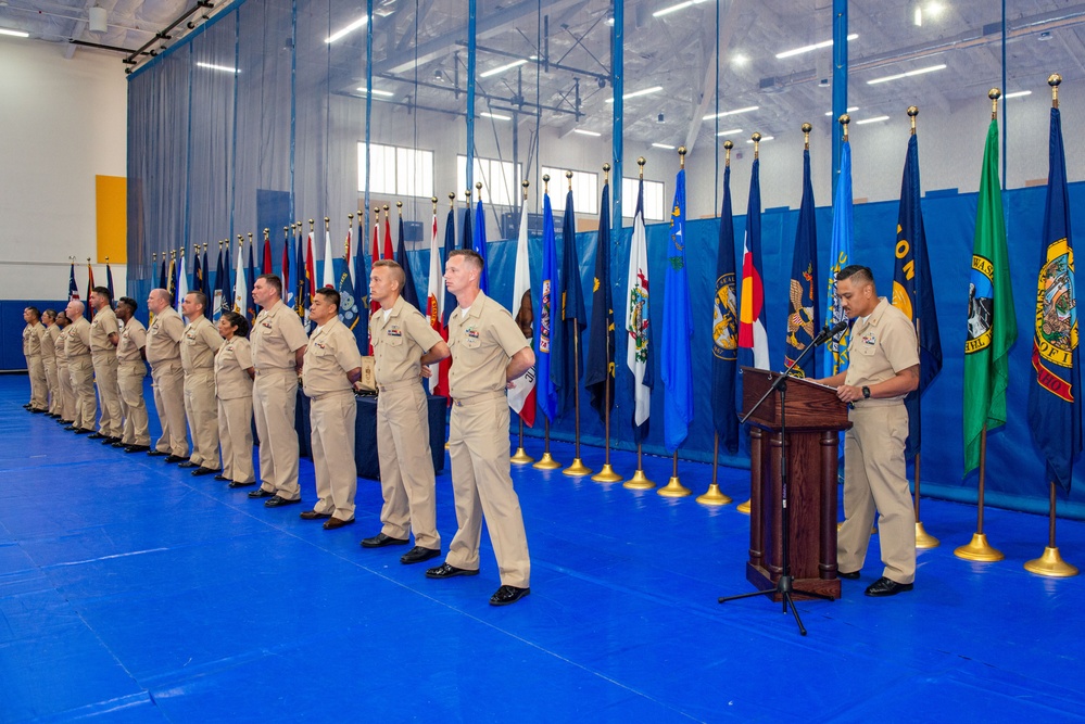 NBG Hosts Chief Pinning Ceremony