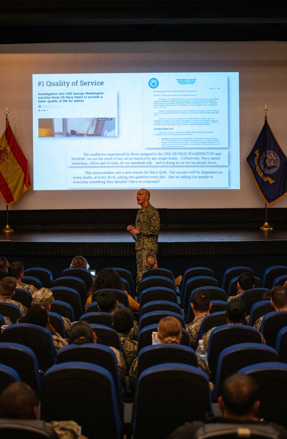 Director, Navy Culture and Force Resilience, visits NAVSTA ROTA