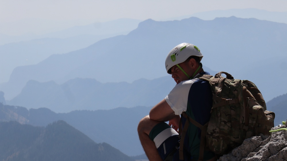 Taking in the scenery