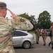 British Army Brigadier Timothy Crossland visits RAF Mildenhall