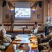 British Army Brigadier Timothy Crossland visits RAF Mildenhall