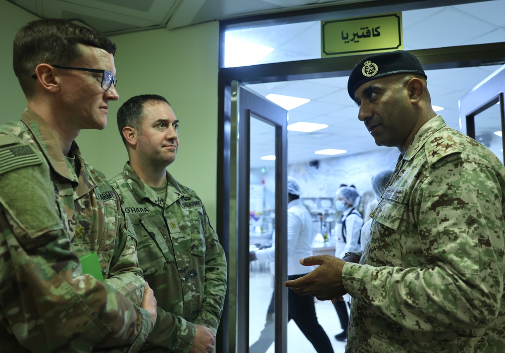 U.S. Army and Kuwait Doctors attend British Medical Preparedness Brief