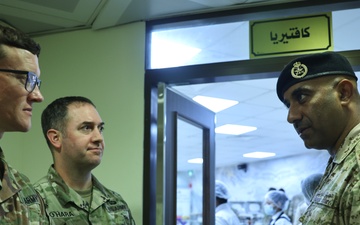 U.S. Army and Kuwait Doctors attend British Medical Preparedness Brief