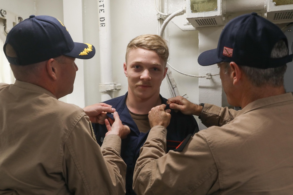 Ramage Sailor Gets Pinned