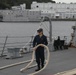 USS Rafael Peralta Carrys Out Sea and Anchor Detail in Yokosuka, Japan