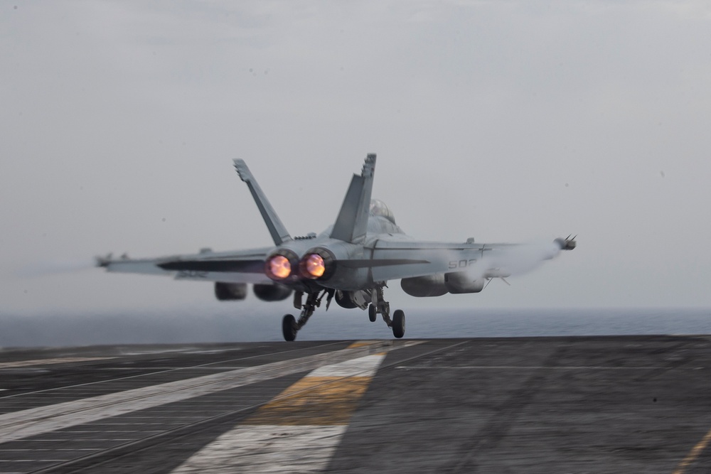 VAQ-142 E/A-18G Growler Launch