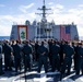 USS Ralph Johnson conducts chief pinning ceremony.