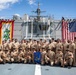 USS Ralph Johnson conducts chief pinning ceremony.