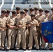 USS Ralph Johnson conducts chief pinning ceremony.