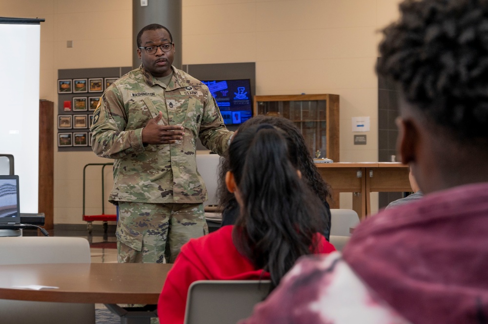 Army leaders showcase medical materiel development careers for Frederick-area high schoolers