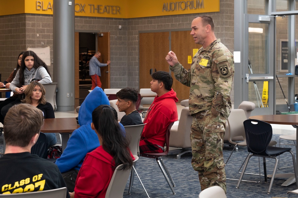 Army leaders showcase medical materiel development careers for Frederick-area high schoolers