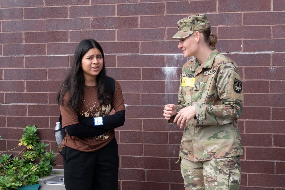 Army leaders showcase medical materiel development careers for Frederick-area high schoolers