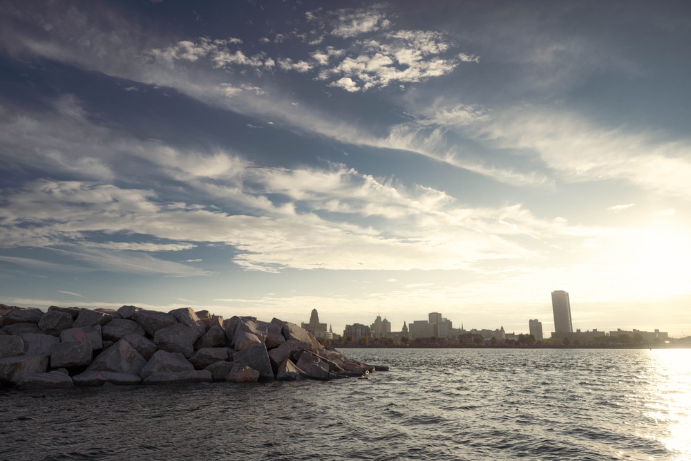 Work Continues on Buffalo Breakwater