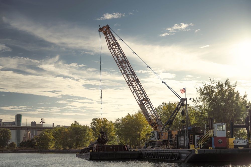 Work Continues on Buffalo Breakwater