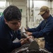 USS Ronald Reagan (CVN 76) conduct engine maintenance