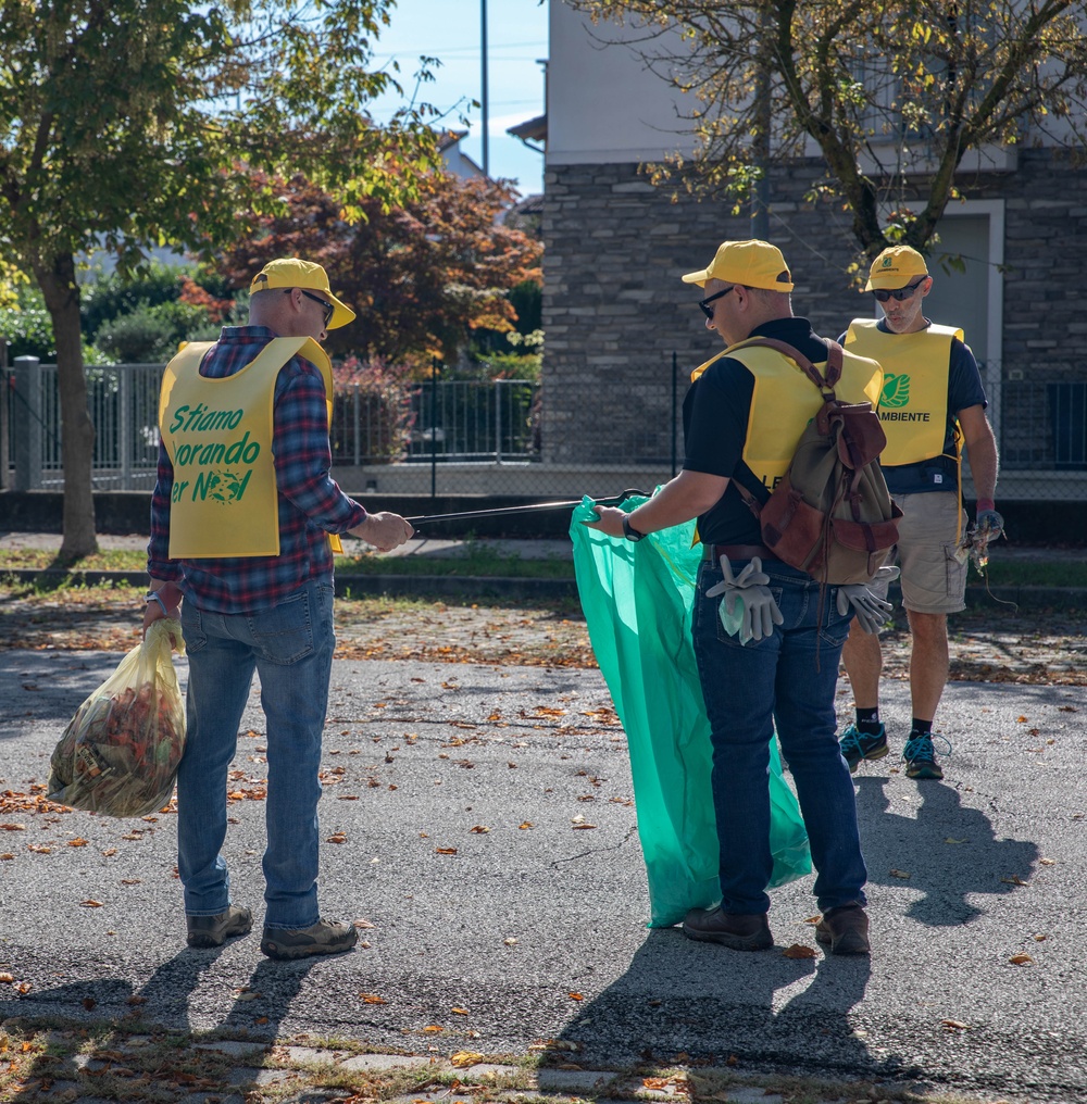 Vicenza Military Community clean up Sovizzo