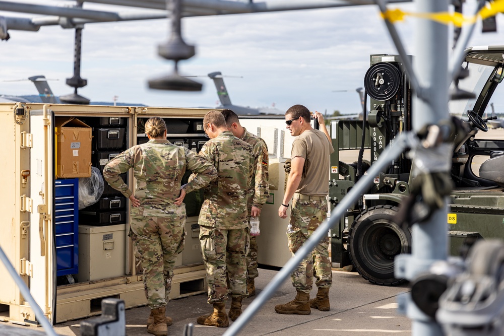 Photo of 116th Joint STARS final mission