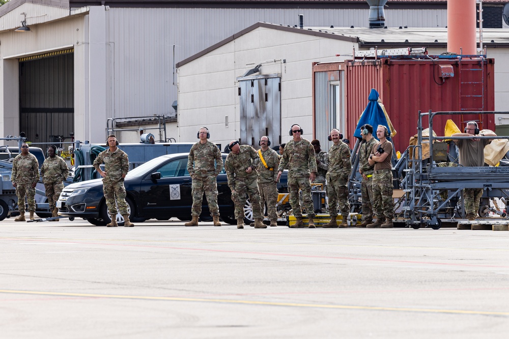 Photo of 116th Joint STARS final mission