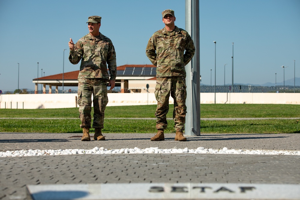 Sgt. Dominic McNally promotion to Staff Sgt.