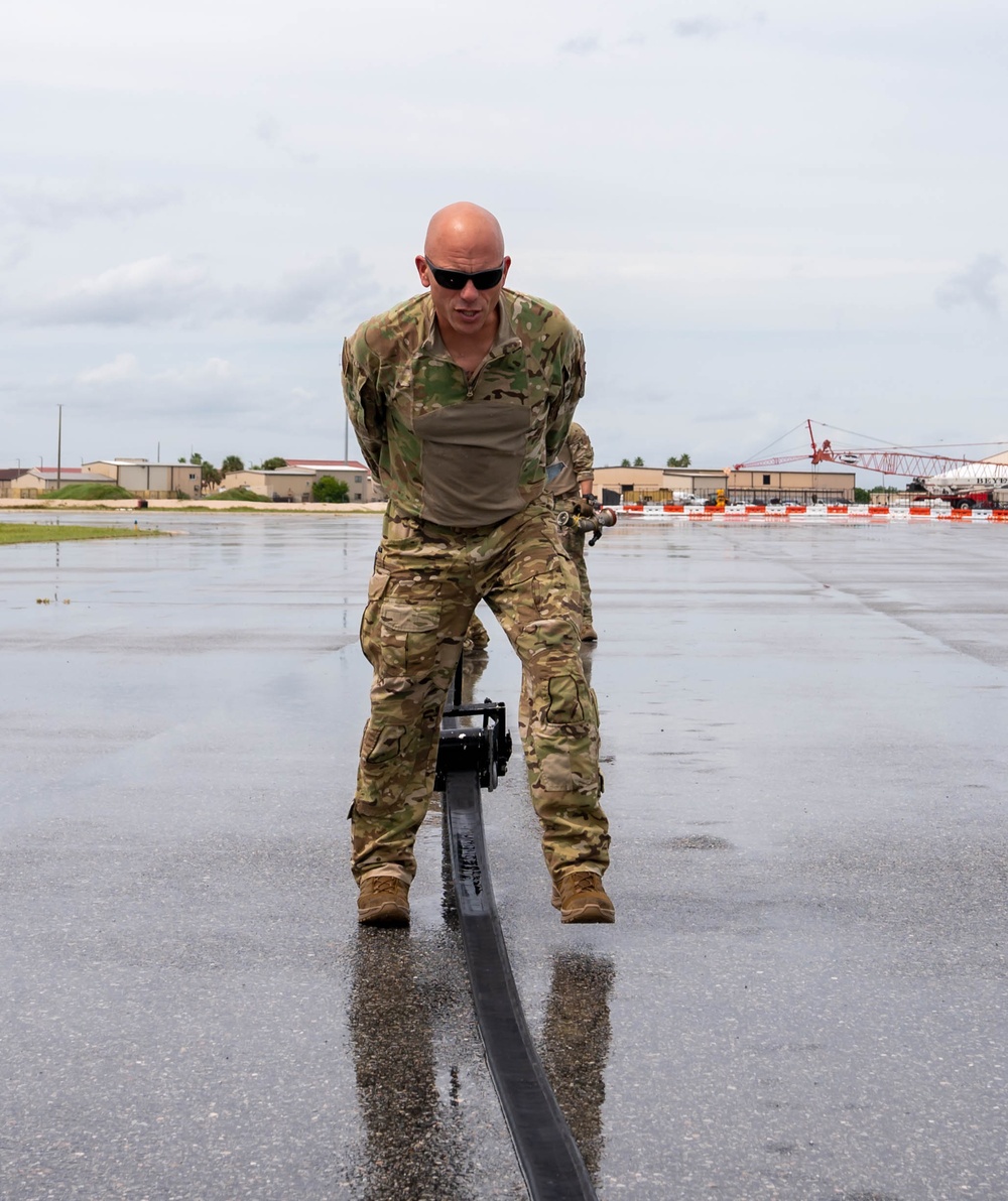 39th RQS and 23rd LRS conduct Forward Area Refueling Point training