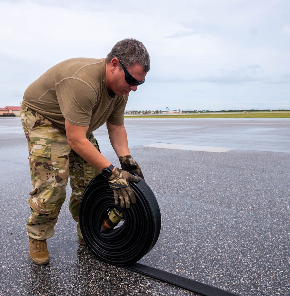 39th RQS and 23rd LRS conduct Forward Area Refueling Point training