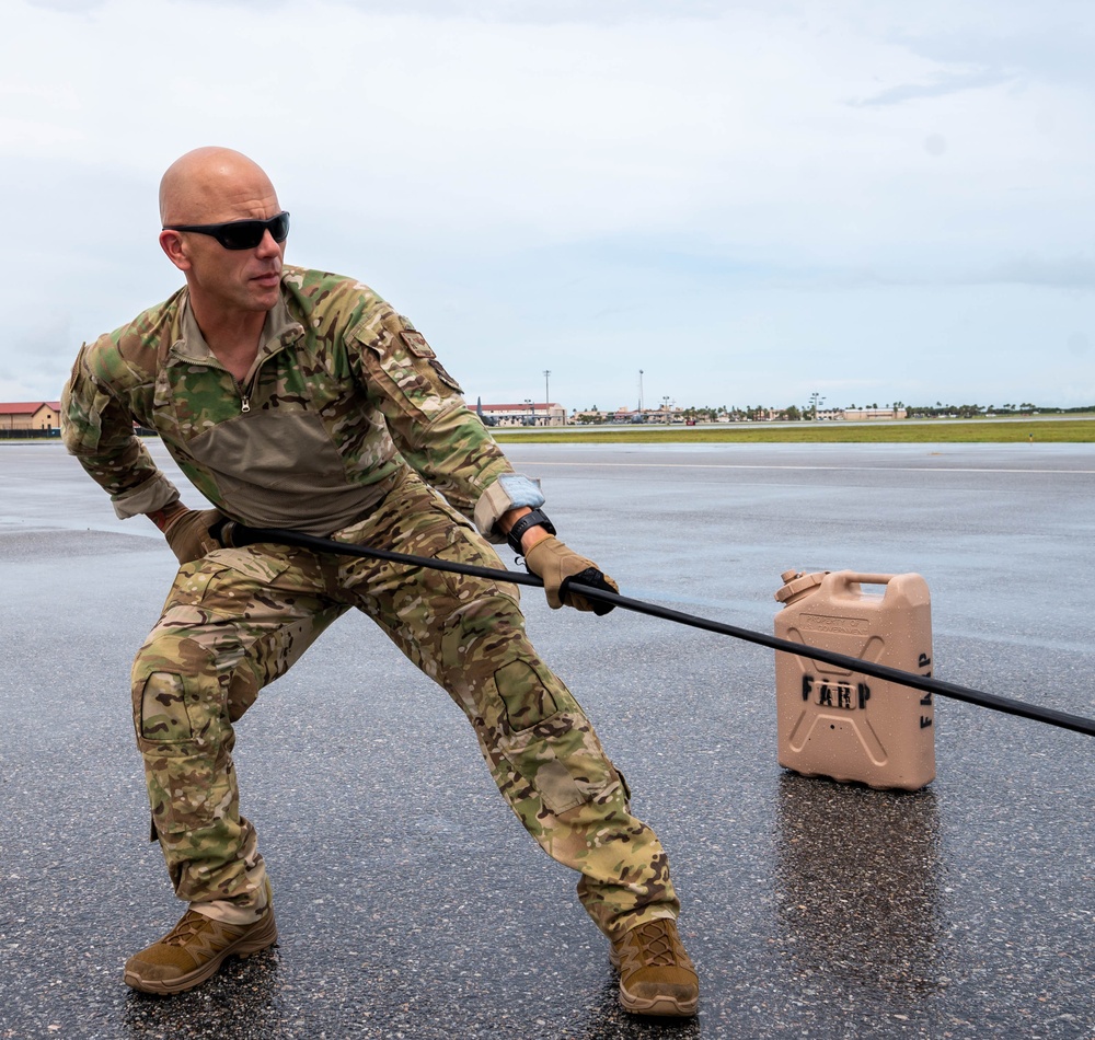 39th RQS and 23rd LRS conduct Forward Area Refueling Point training