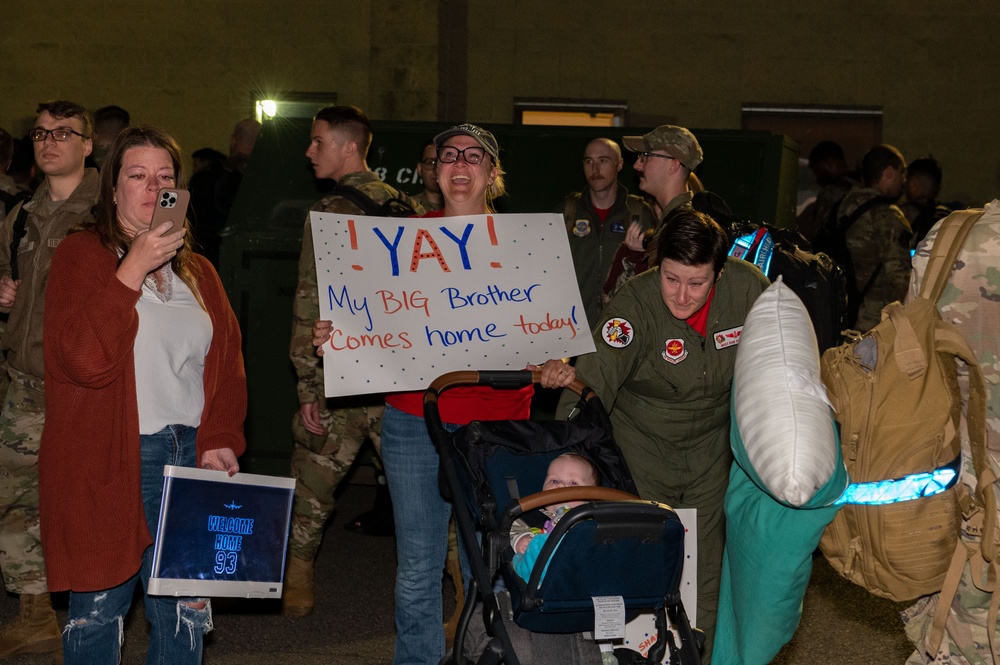 Airmen from the 93rd ARS Return from Deployment