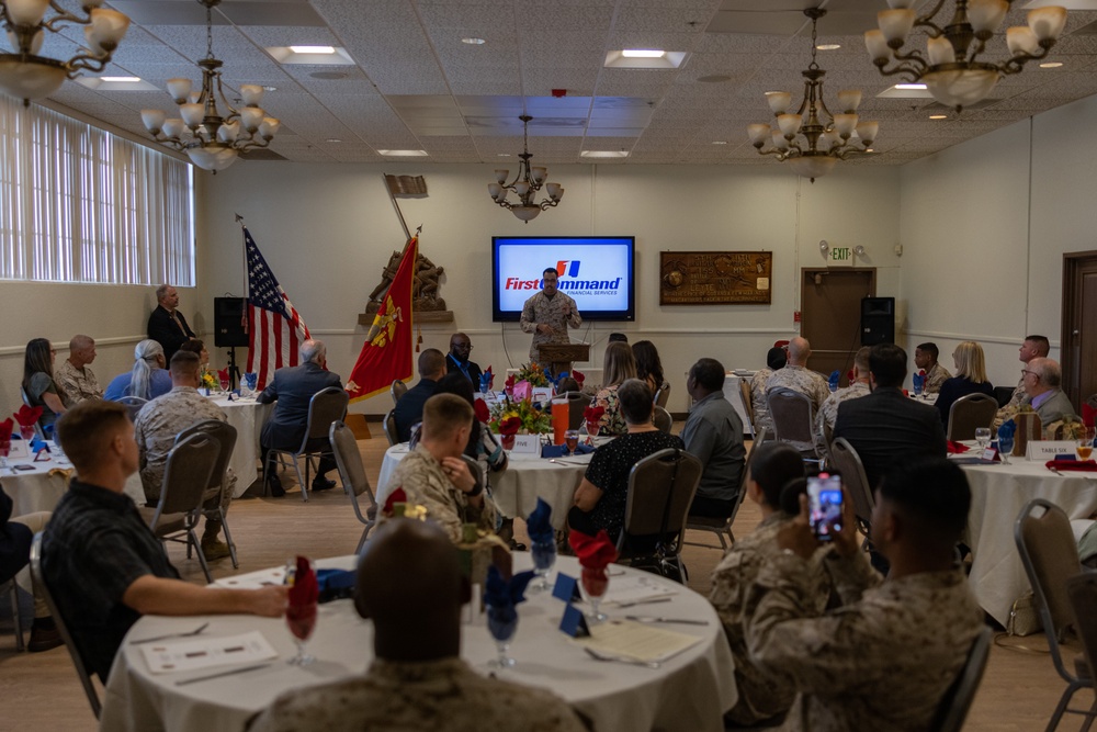 ASYMCA honors MCAGCC Service Members of the Quarter