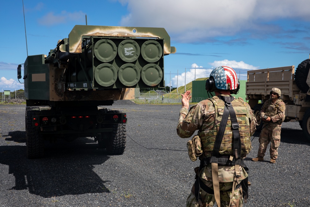 JGSDF 5th Brigade Headquarters Chief of Staff visits Camp Amami during Orient Shield 2023