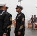 USS Air Dept Conducts Uniform Inspection