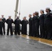 USS Air Dept Conducts Uniform Inspection