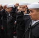 USS Air Dept Conducts Uniform Inspection