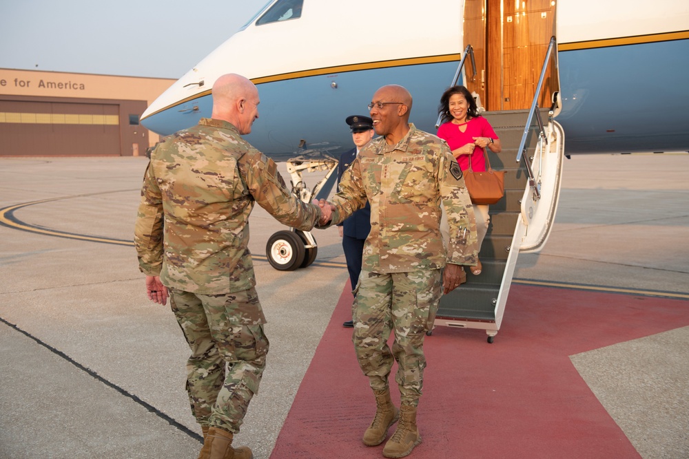 Air Force Chief of Staff Gen. CQ Brown, Jr. visit to Offutt AFB